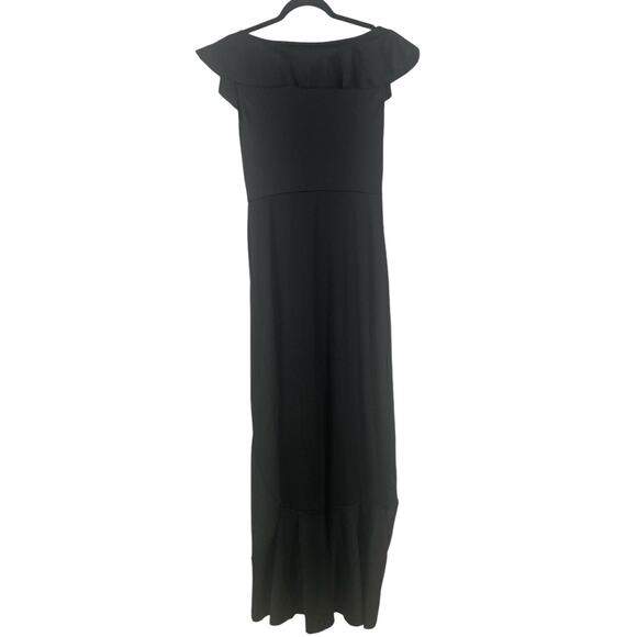 Black sleeveless women's dress Size Medium - Picture 3 of 6